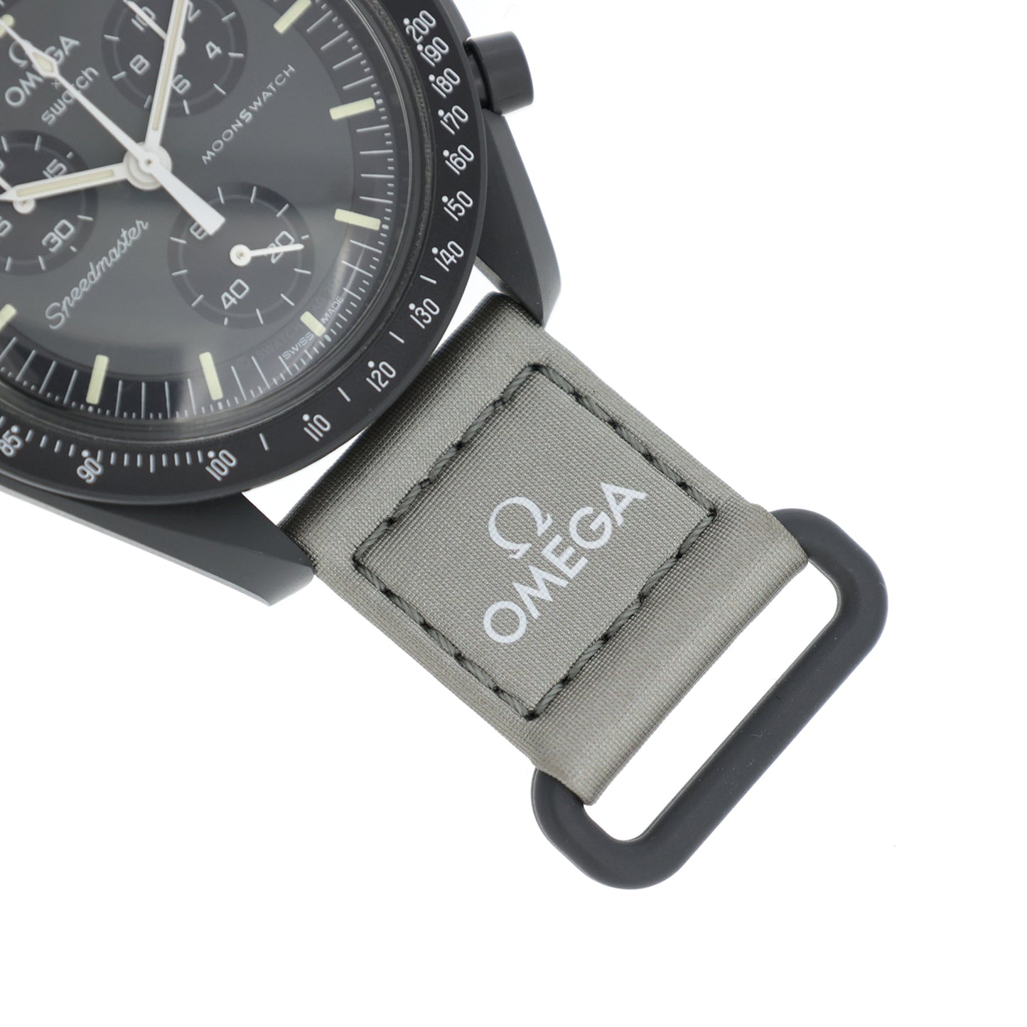 未使用 展示品 omega×swatch オメガ×スウォッチ  ムーンスウォッチ ミッション トゥ マーキュリー  SO33A100  メンズ 腕時計