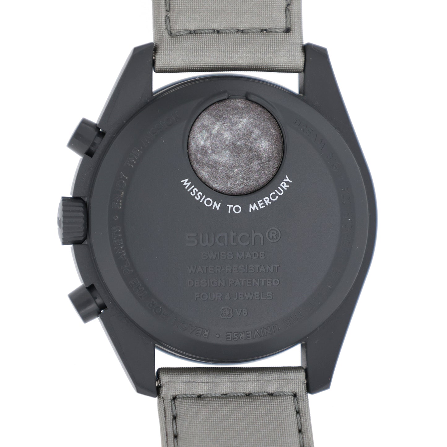 未使用 展示品 omega×swatch オメガ×スウォッチ  ムーンスウォッチ ミッション トゥ マーキュリー  SO33A100  メンズ 腕時計