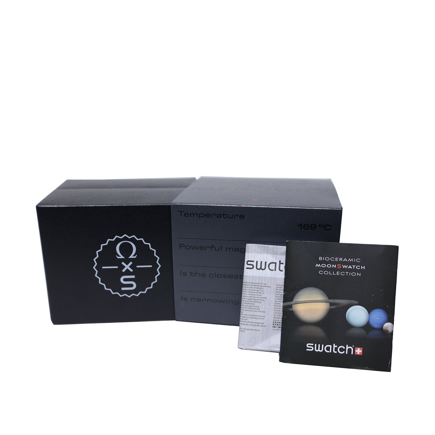 未使用 展示品 omega×swatch オメガ×スウォッチ  ムーンスウォッチ ミッション トゥ マーキュリー  SO33A100  メンズ 腕時計