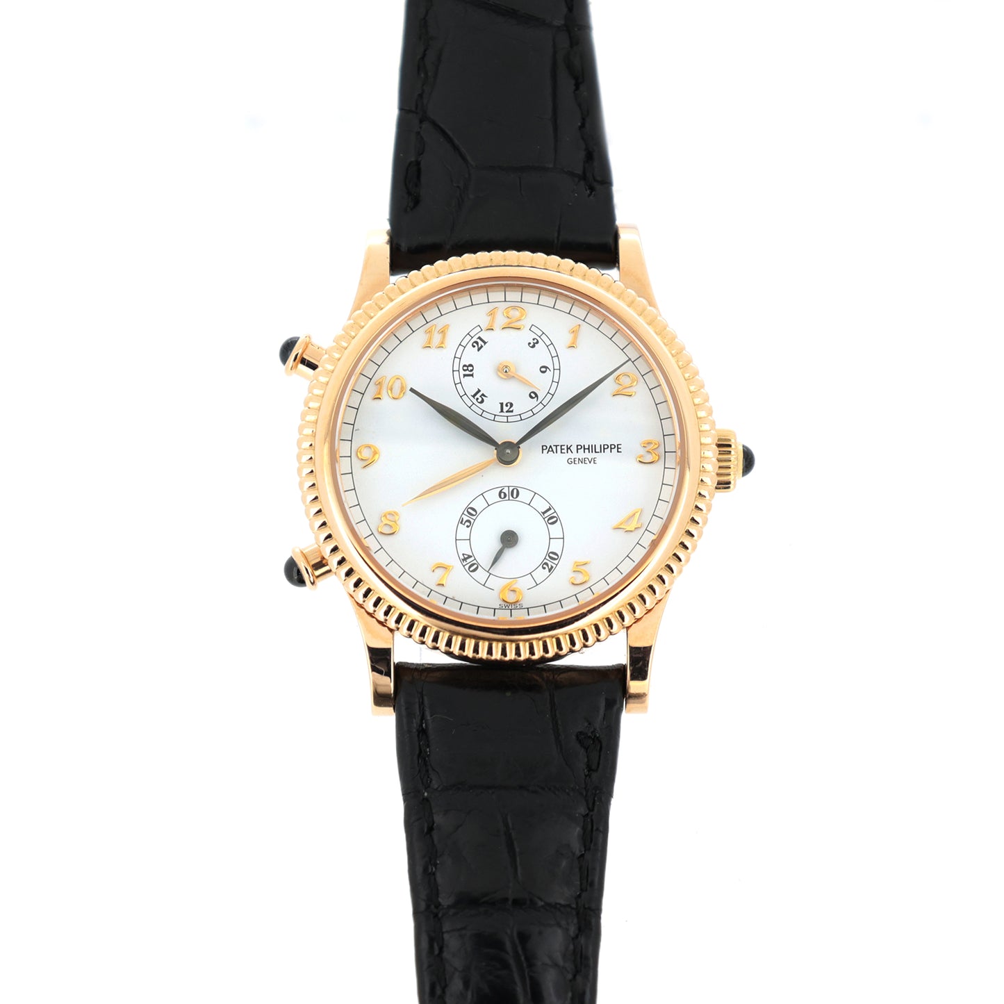 美品 K18PG PATEK PHILIPPE パテックフィリップ トラベルタイム 4864R-001 レディース 腕時計