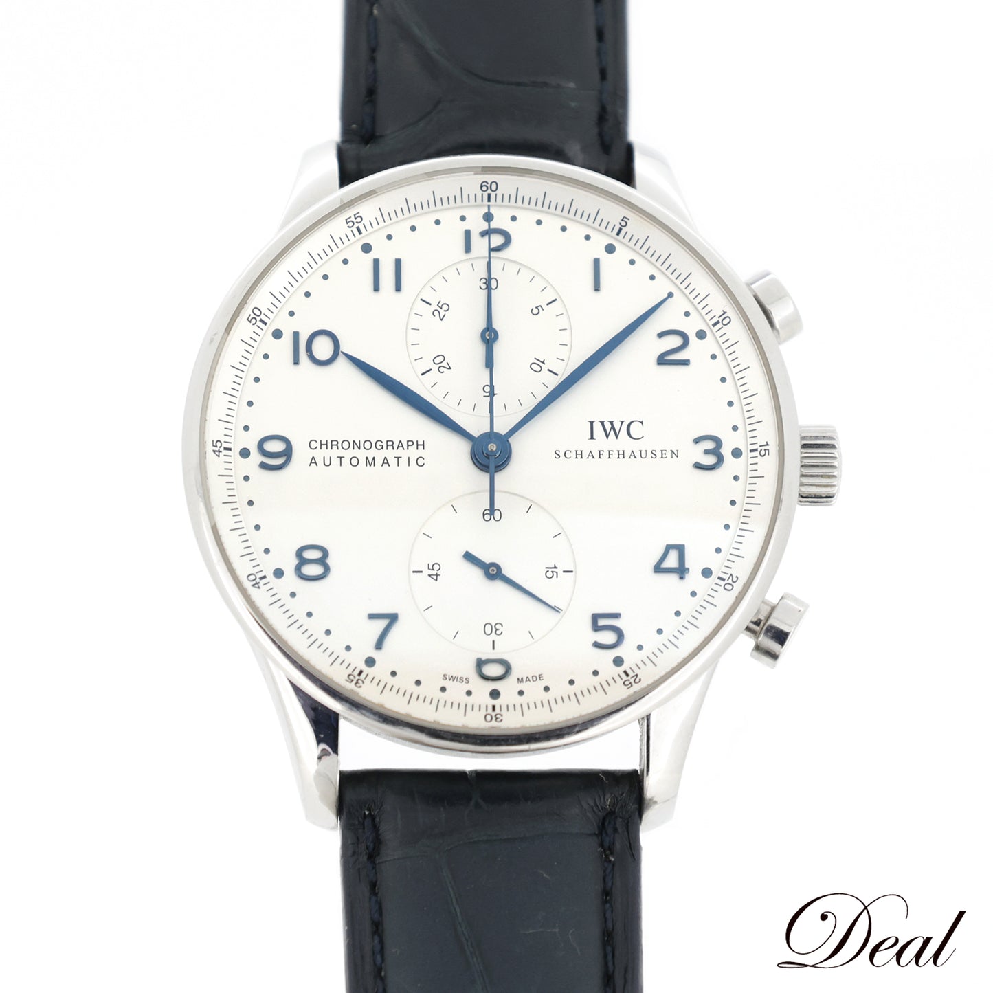 IWC アイダブリュシー  ポルトギーゼ クロノグラフ  IW371446  Dバックル  メンズ 腕時計