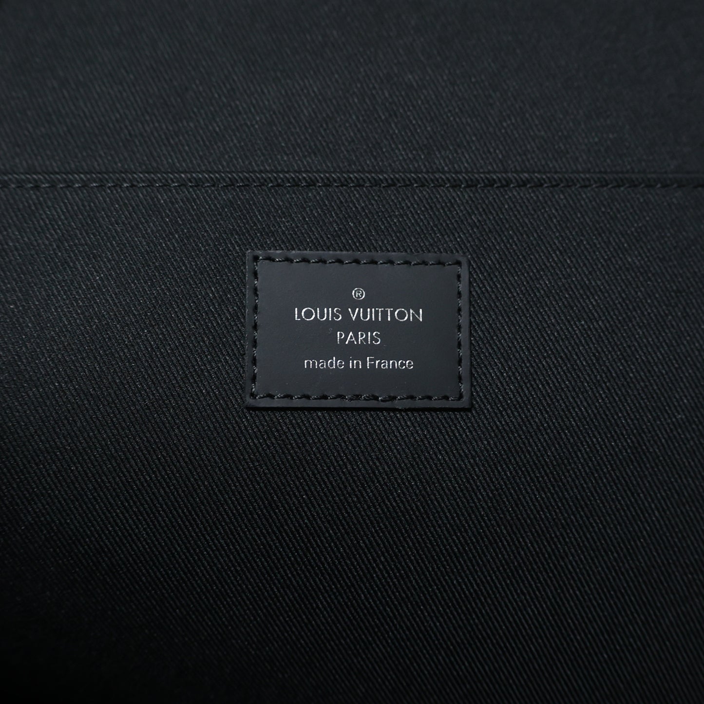 状况良好 Louis Vuitton Pochette Jour GM Christopher Nemeth N41685 Damier Graphite 黑色第二包。男士手拿包。
 LV