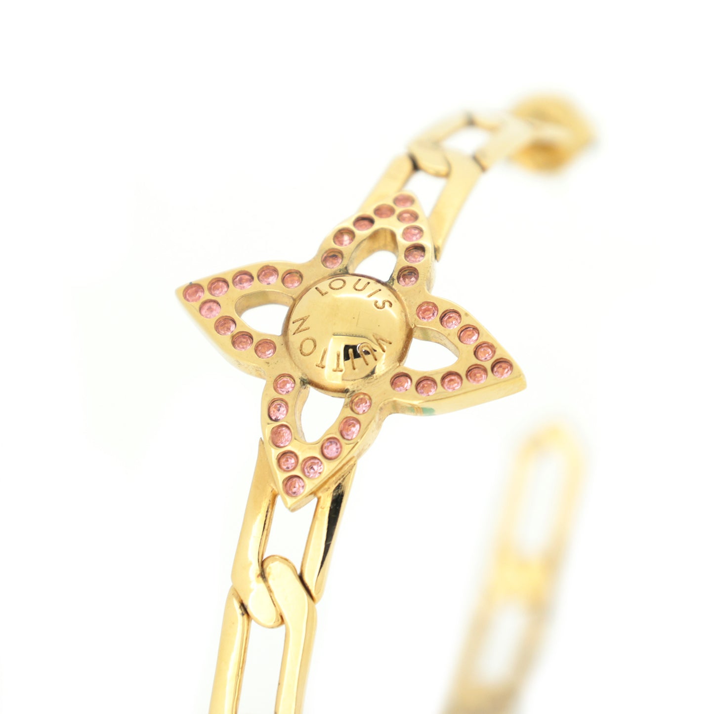 LOUIS VUITTON ルイ・ヴィトン  モノグラム クレオール フラワーパワー フープピアス  M66093  ゴールド  レディース ピアス
LV