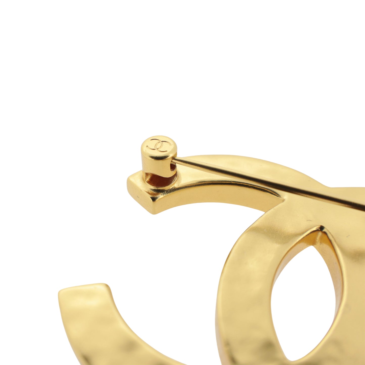 未使用 展示品 CHANEL シャネル ココマーク ストライプ I23C ホワイト レディース ブローチ