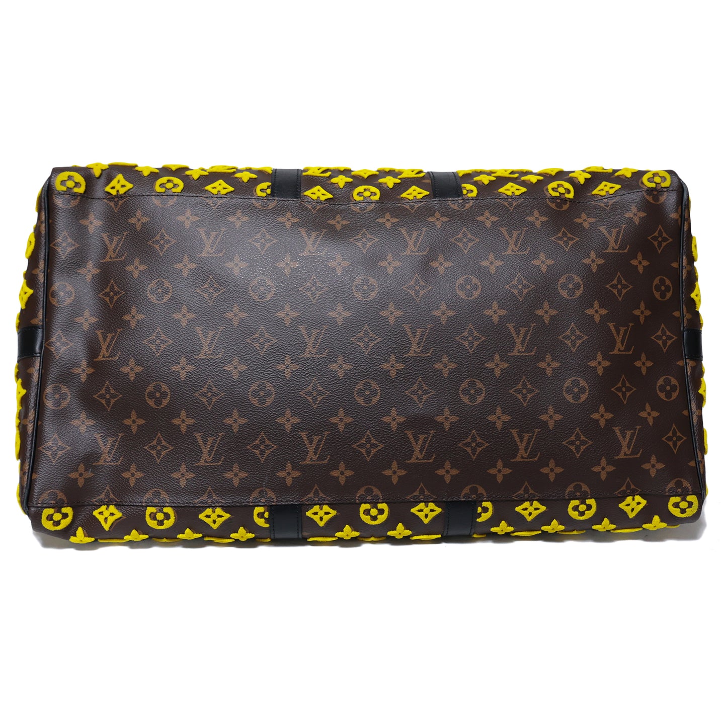 LOUIS VUITTON ルイ・ヴィトン  キーポル トリアングル50  M45069  モノグラムタフタージュ  ブラウン  メンズ ボストンバッグ
LV