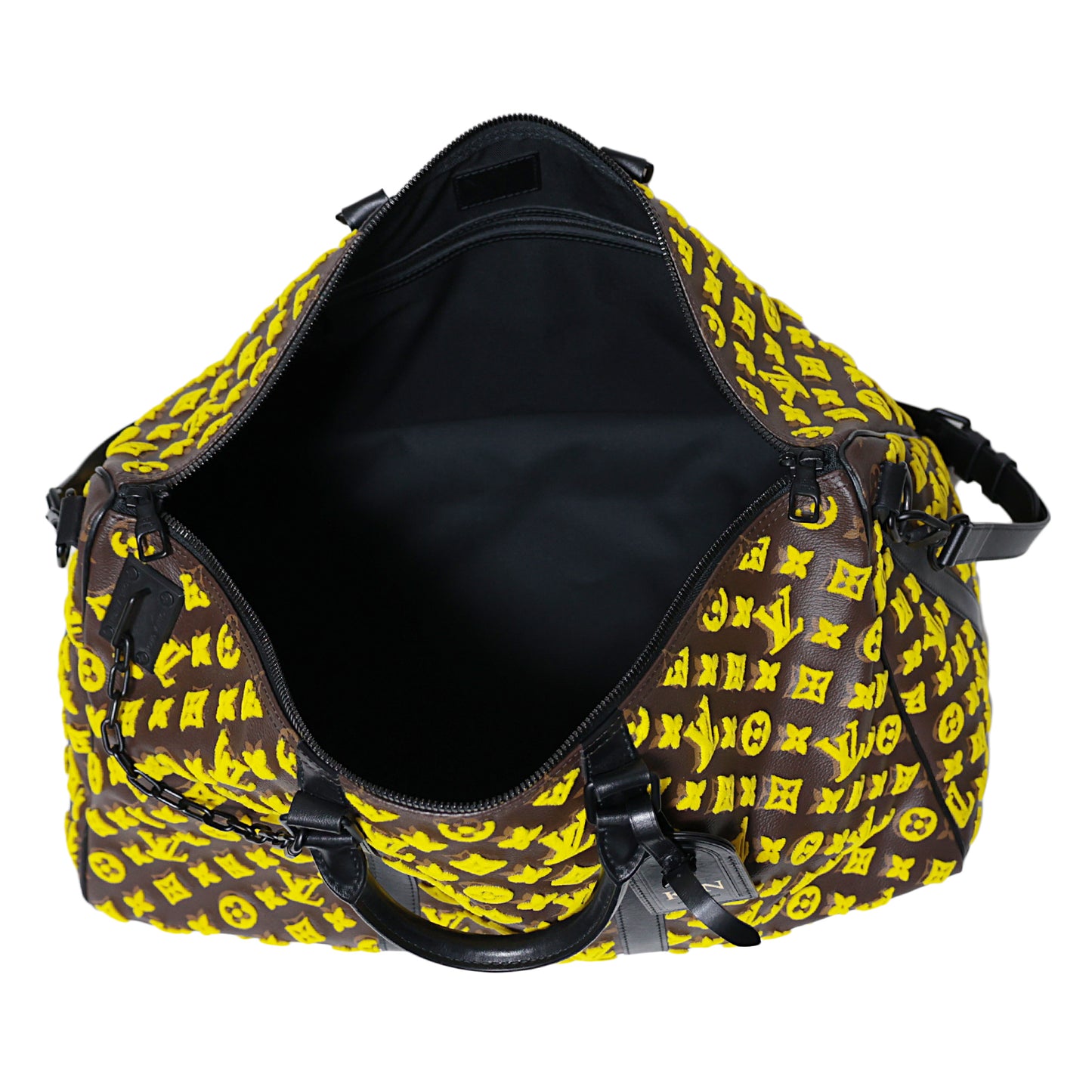 LOUIS VUITTON ルイ・ヴィトン  キーポル トリアングル50  M45069  モノグラムタフタージュ  ブラウン  メンズ ボストンバッグ
LV