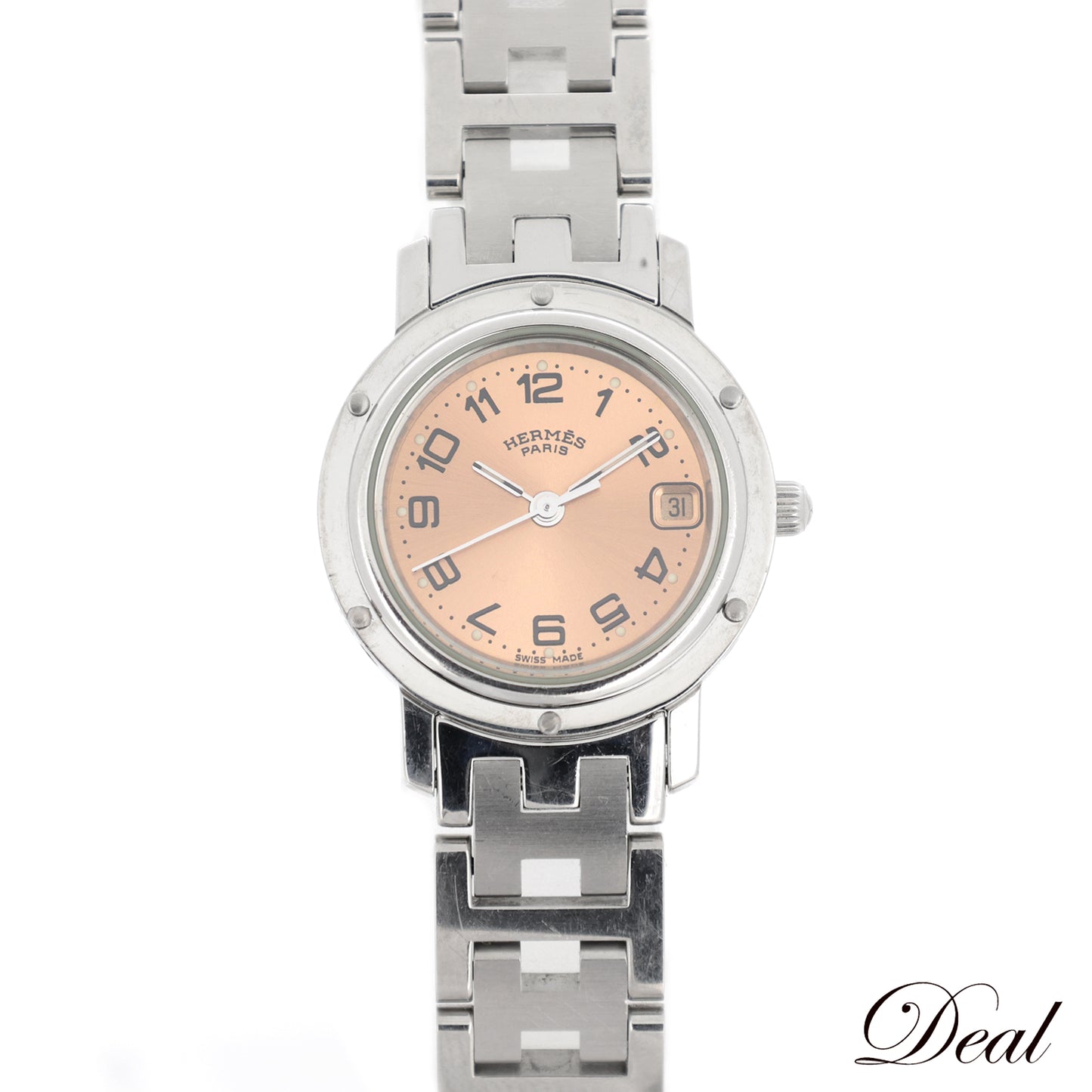 HERMES エルメス クリッパー CL4.210 レディース 腕時計