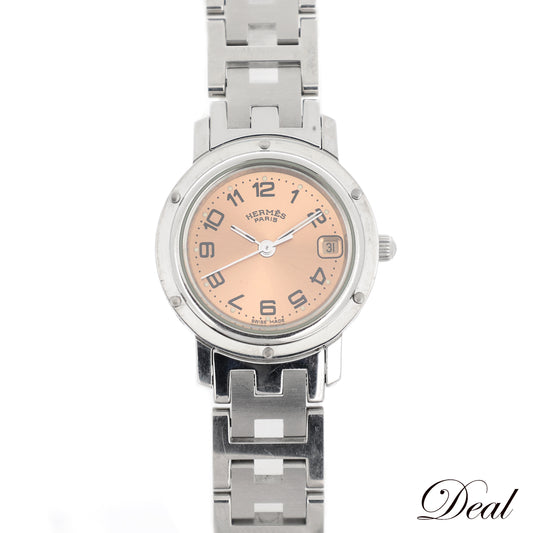 HERMES エルメス クリッパー CL4.210 レディース 腕時計