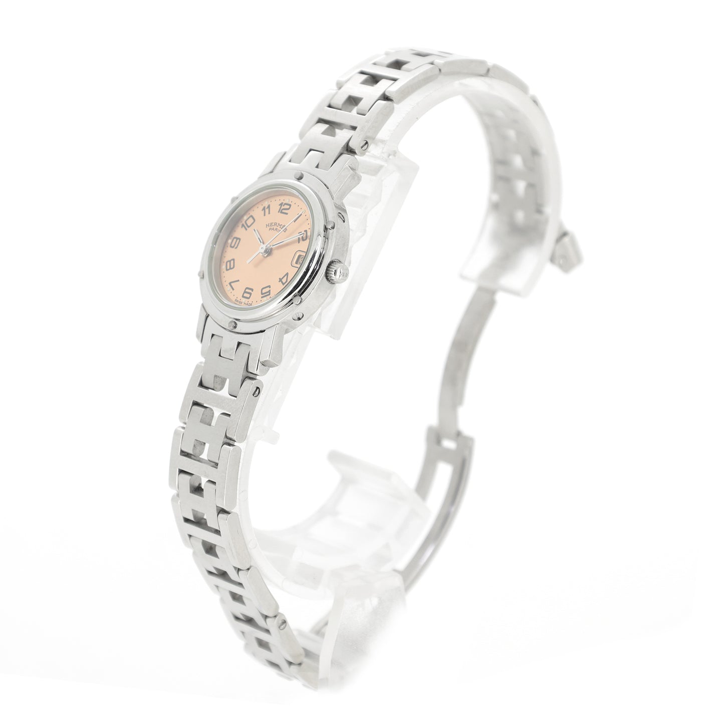 HERMES エルメス クリッパー CL4.210 レディース 腕時計