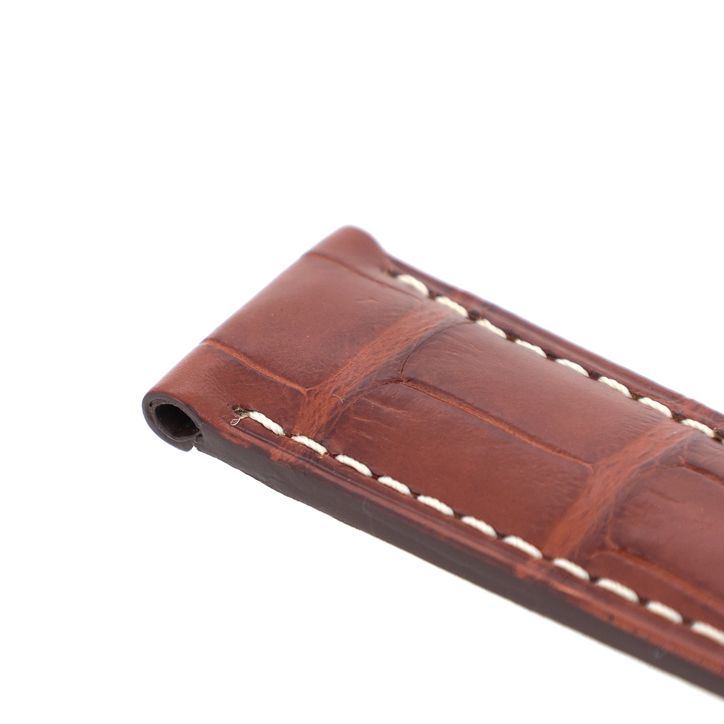 未使用 保管品 PANERAI パネライ  純正 レザーベルト 24mm  尾錠用  ブラウン  メンズ 時計ベルト