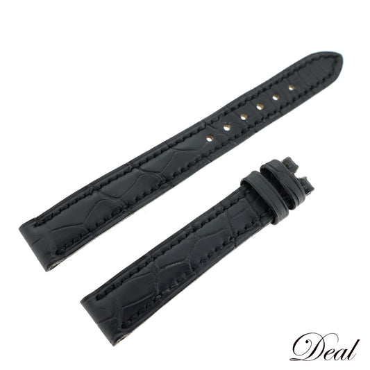 Harry Winston ハリーウィンストン  純正 レザーベルト 黒  ブラック  レディース 時計ベルト