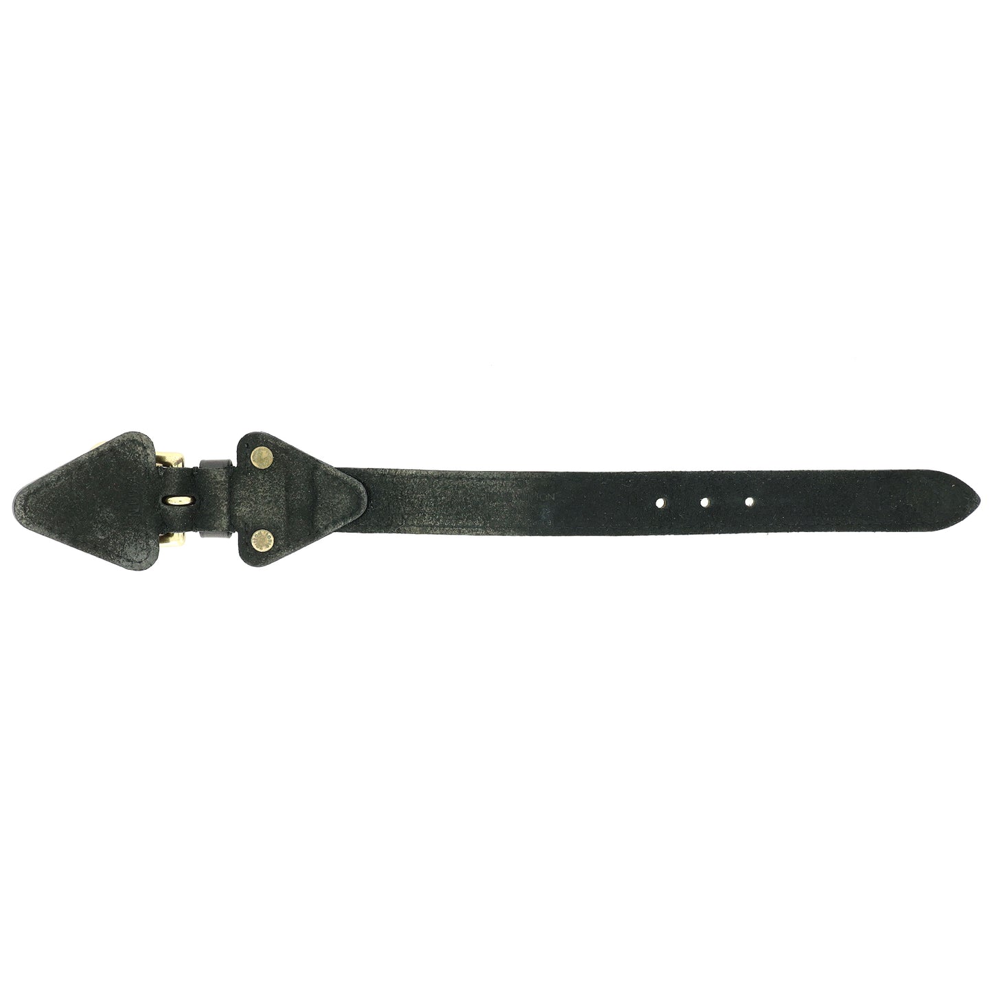 LOUIS VUITTON ルイ・ヴィトン ブラスレ テダGM M92480 ゴールド金具 バングル ブラック レディース ブレスレット
LV