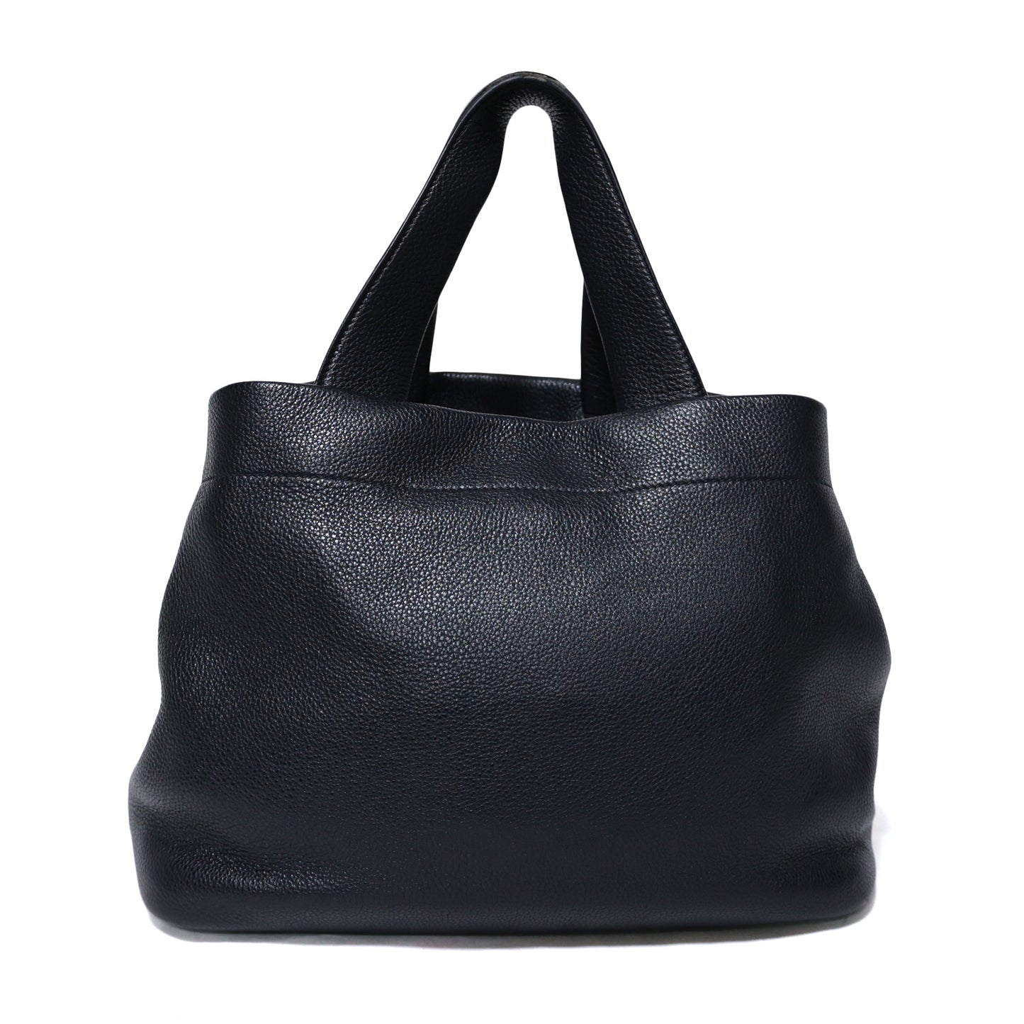 PRADA プラダ パンチングロゴ ミディアム 1BG384 ブラック レディース トートバッグ