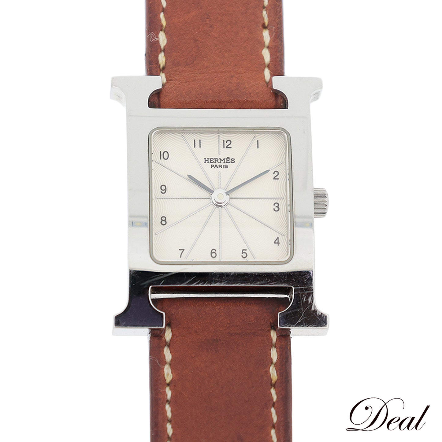 HERMES エルメス  Hウォッチ  HH1.210  2重巻きベルト  レディース 腕時計