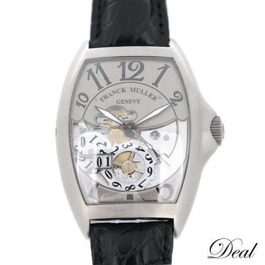 FRANCK MULLER フランクミュラー トノーカーベックス グランドデイト 8080SCGDFO メンズ 腕時計