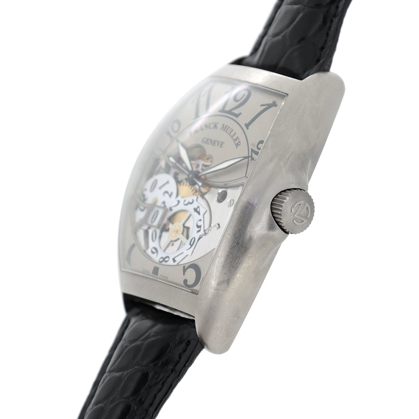 FRANCK MULLER フランクミュラー トノーカーベックス グランドデイト 8080SCGDFO メンズ 腕時計