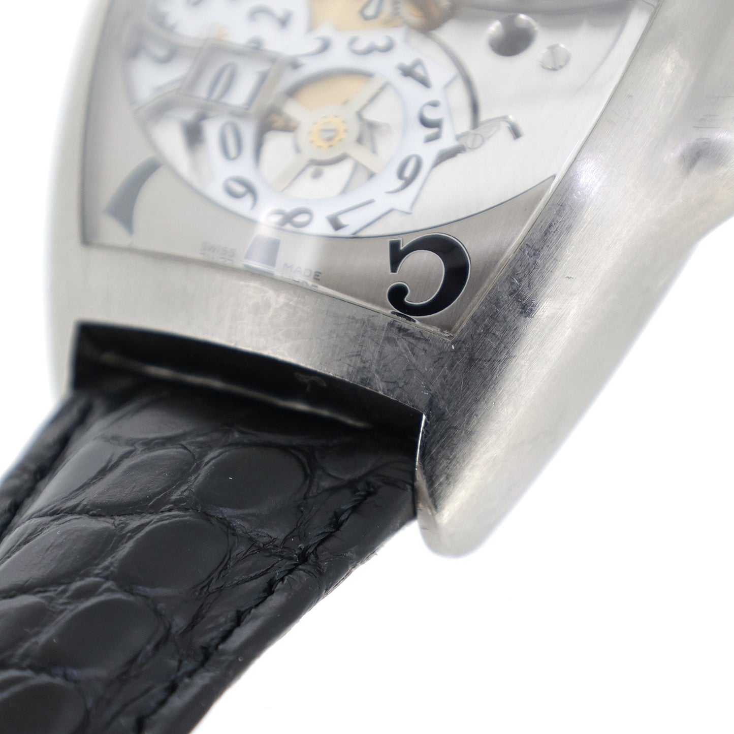 FRANCK MULLER フランクミュラー トノーカーベックス グランドデイト 8080SCGDFO メンズ 腕時計