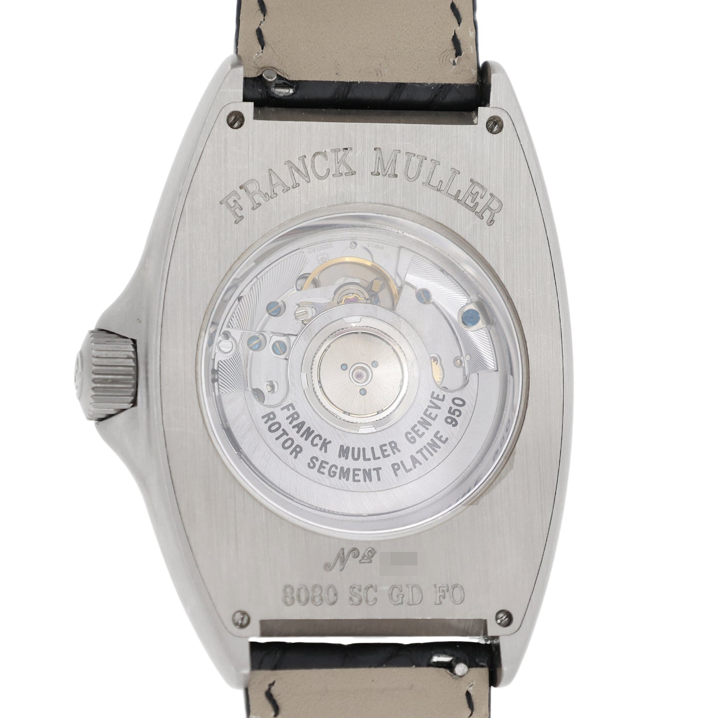 FRANCK MULLER Tonneau Curvex Grand Date 8080SCGDFO 男士手表