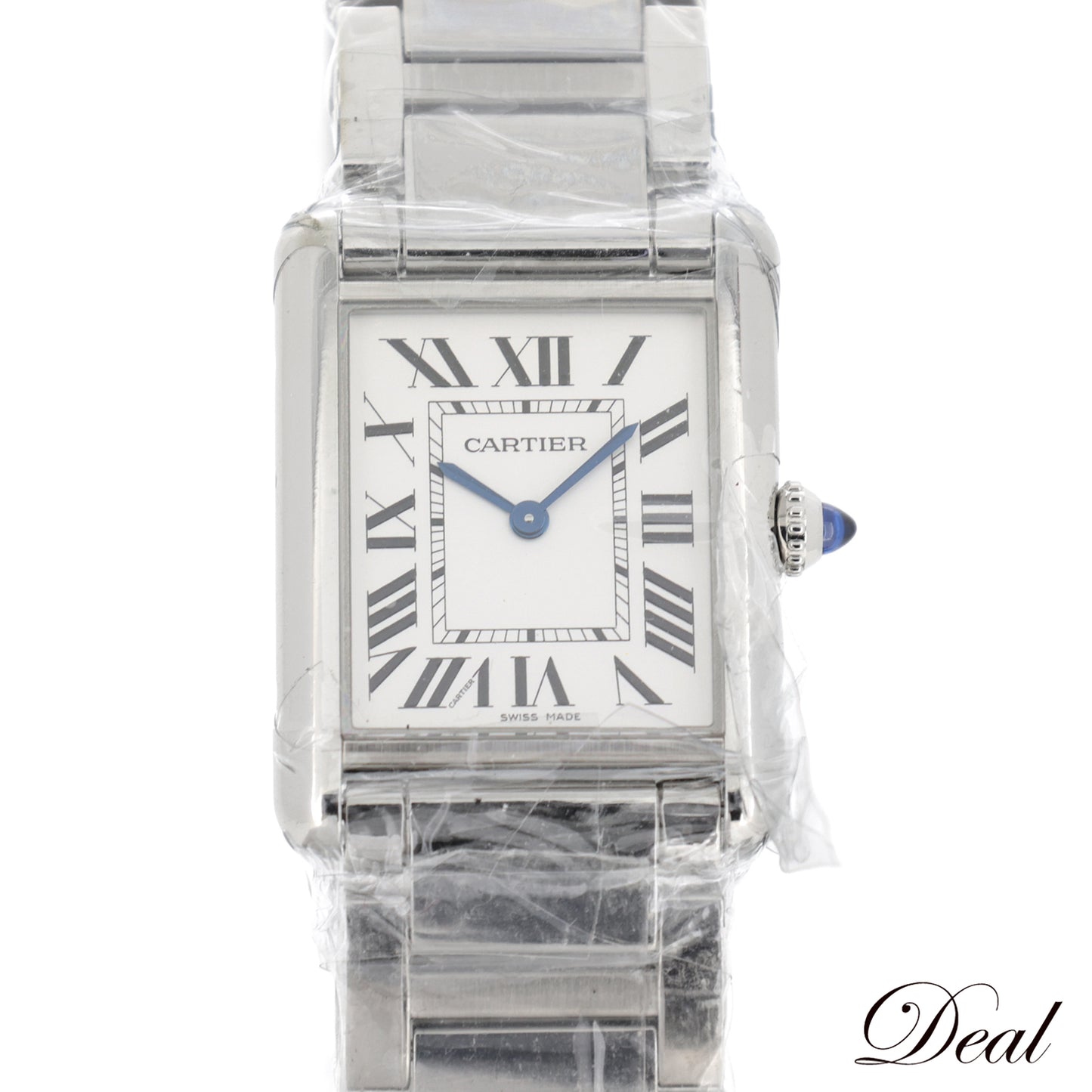 未使用，已存放的卡地亚 Tank Must LM WSTA0052 男士手表