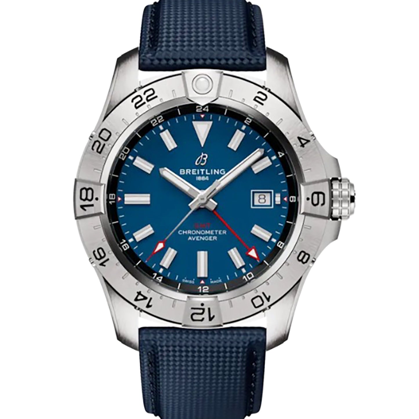 未使用 保管品 BREITLING ブライトリング アベンジャー オートマチック GMT 44 A32320101C1X1 メンズ 腕時計