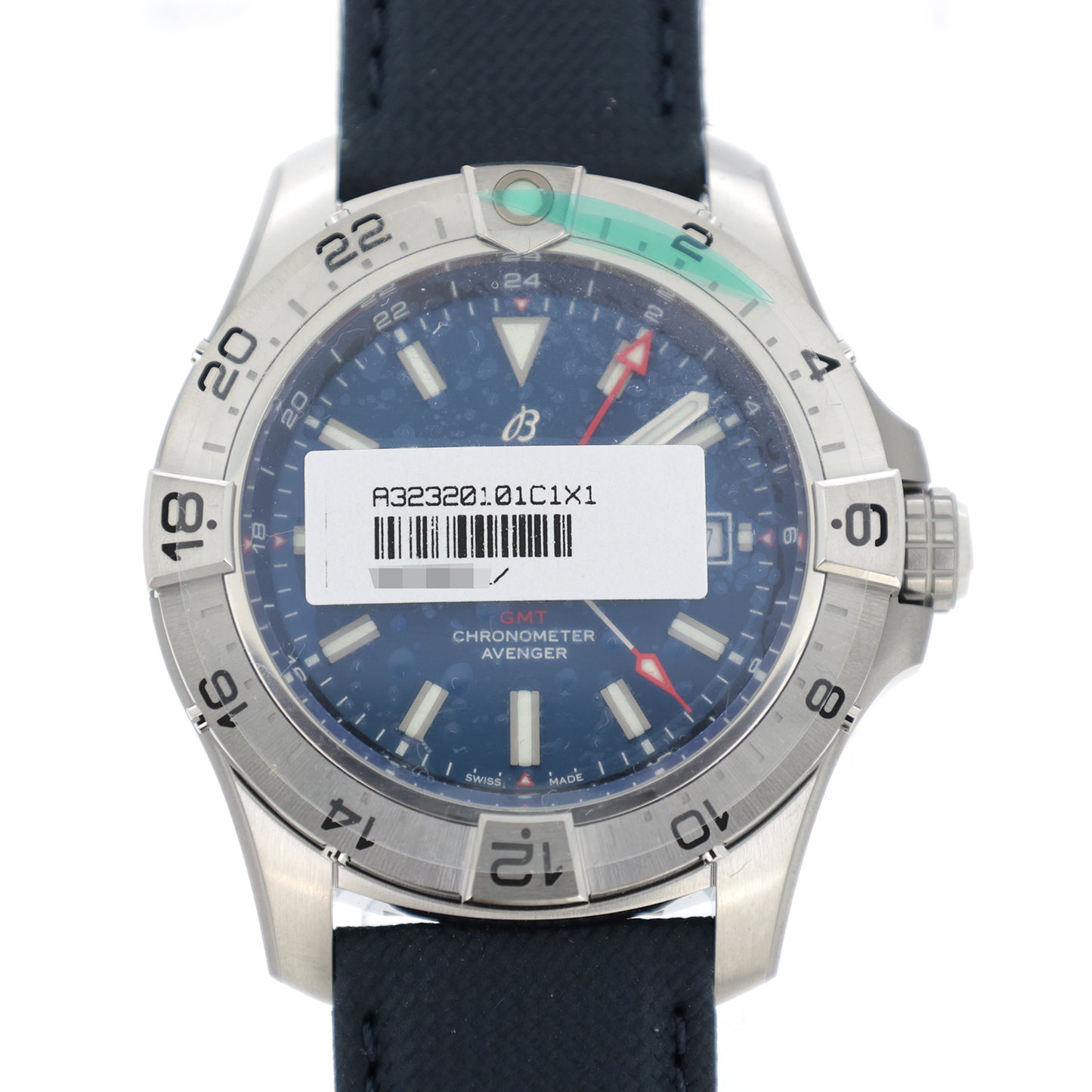 未使用 保管品 BREITLING ブライトリング アベンジャー オートマチック GMT 44 A32320101C1X1 メンズ 腕時計