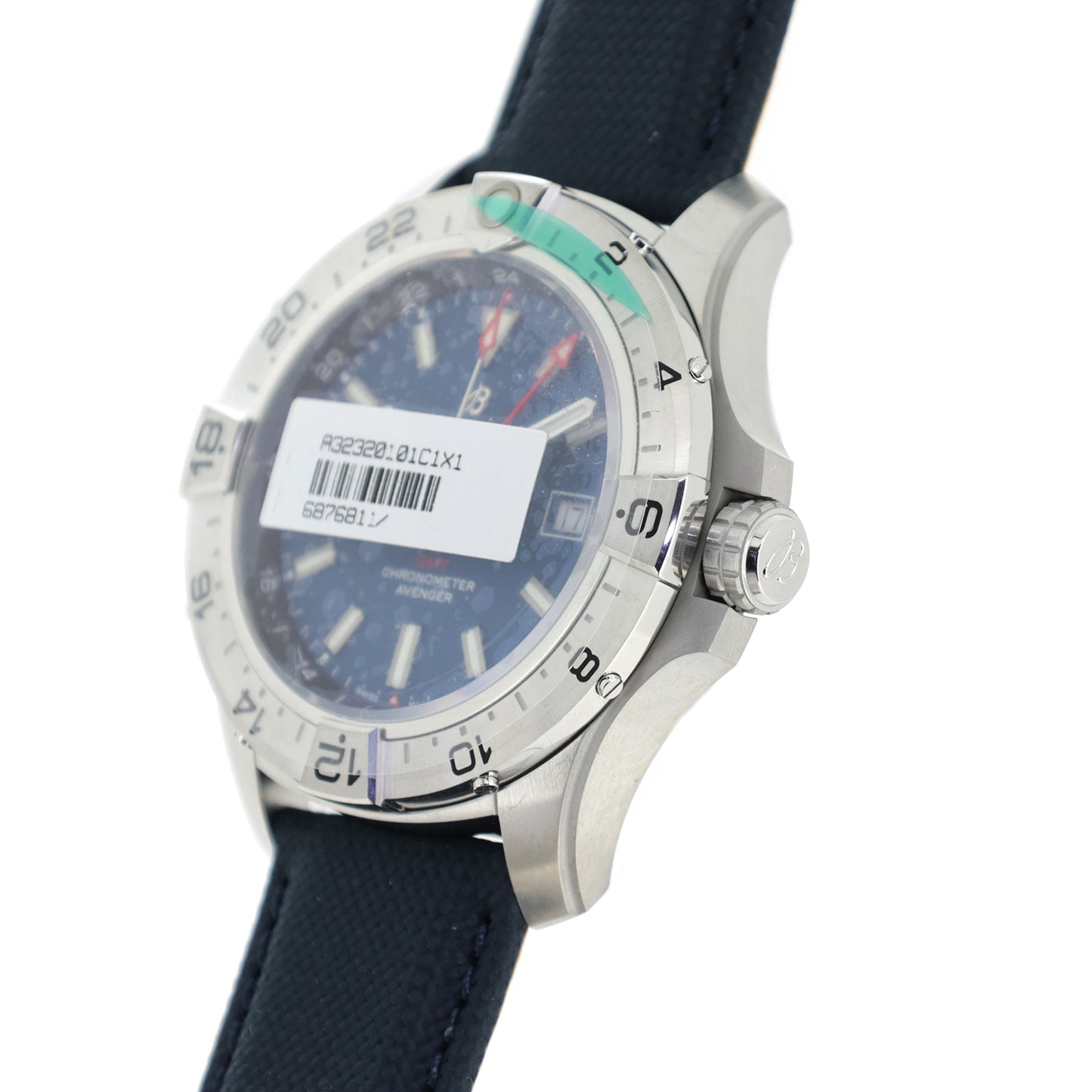 未使用 保管品 BREITLING ブライトリング アベンジャー オートマチック GMT 44 A32320101C1X1 メンズ 腕時計