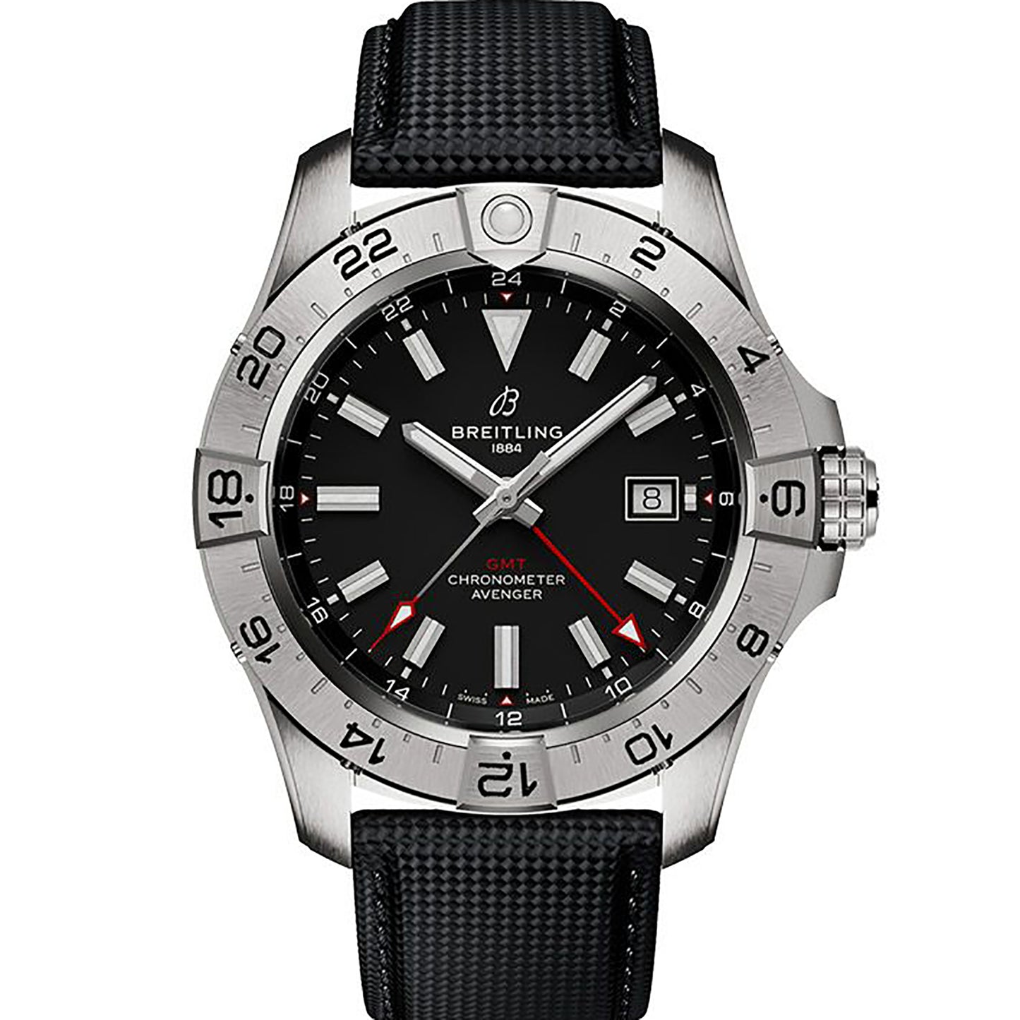 未使用 保管品 BREITLING ブライトリング アベンジャー オートマチック GMT 44 A32320101B1X1 メンズ 腕時計