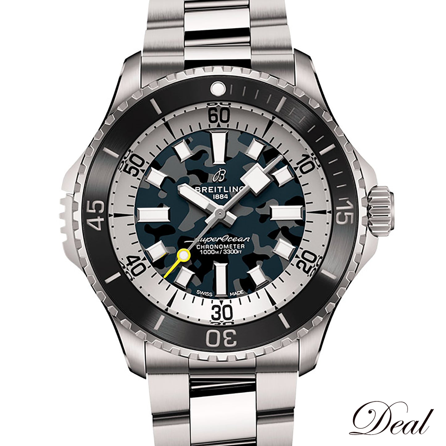 未使用 保管品 BREITLING ブライトリング スーパーオーシャン46 スーパーダイバー E10379351B1E1 メンズ 腕時計