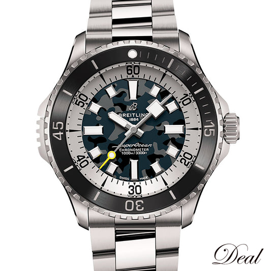 未使用 保管品 BREITLING ブライトリング スーパーオーシャン46 スーパーダイバー E10379351B1E1 メンズ 腕時計