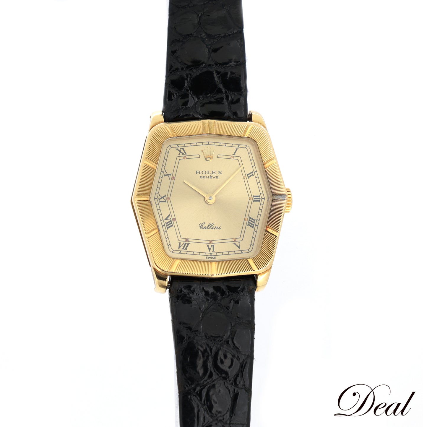 K18YG ROLEX ロレックス  チェリーニ E  4160  ヴィンテージ 1991年  レディース 腕時計