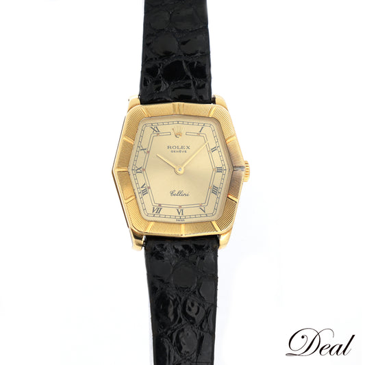 K18YG ROLEX ロレックス  チェリーニ E  4160  ヴィンテージ 1991年  レディース 腕時計