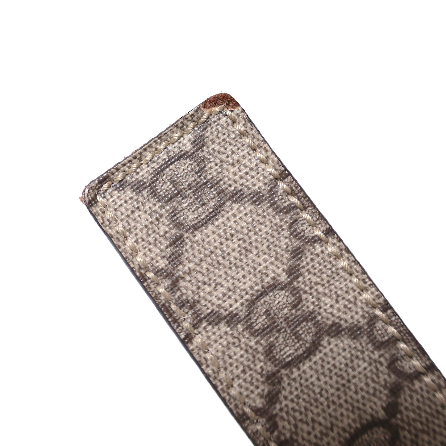 GUCCI グッチ  GGスプリーム ロゴ バックル  181830 497717  85/34  ベージュ  メンズ ベルト