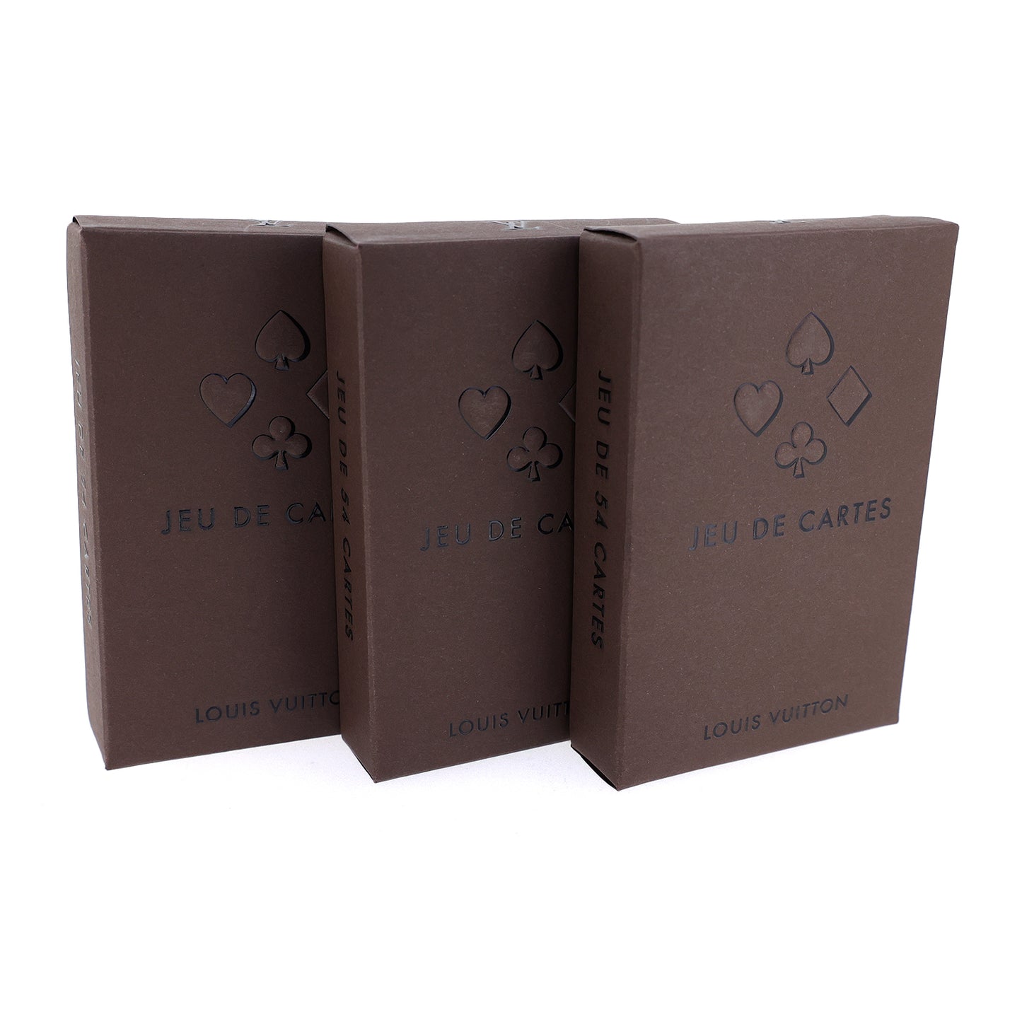 未開封 保管品 LOUIS VUITTON ルイ・ヴィトン カルト・トワ・ジュー トランプセット M65460 3色セット ユニセックス マルチカラー レディース カードゲーム
LV