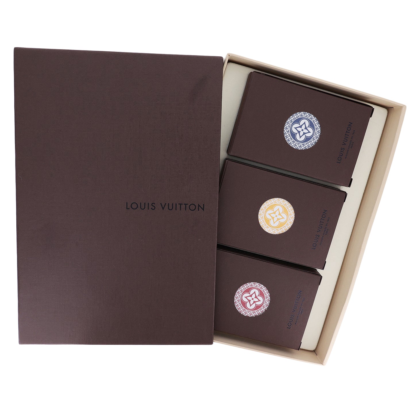 未開封 保管品 LOUIS VUITTON ルイ・ヴィトン カルト・トワ・ジュー トランプセット M65460 3色セット ユニセックス マルチカラー レディース カードゲーム
LV