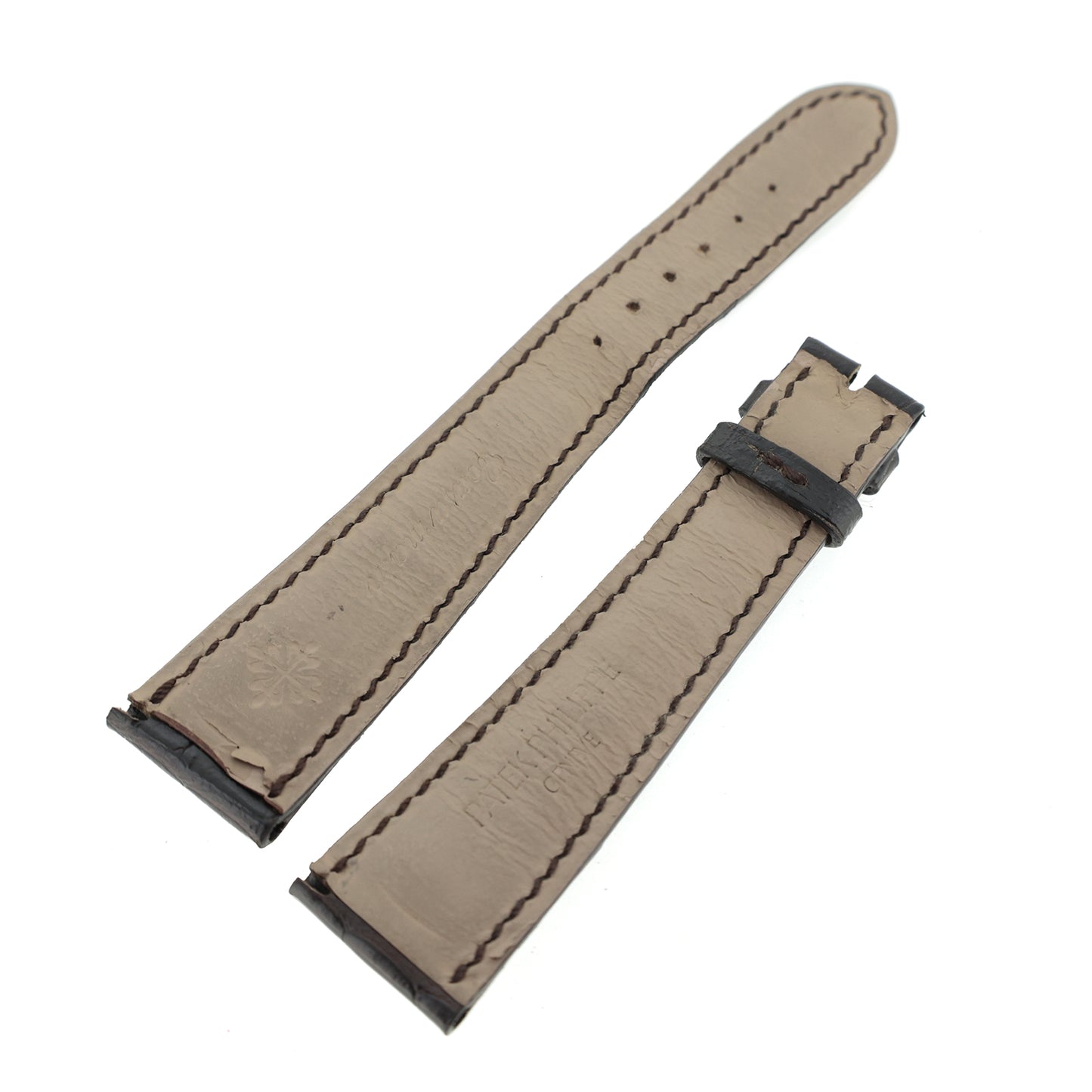 PATEK PHILIPPE パテックフィリップ 純正 レザーベルト 茶 ブラウン メンズ 時計ベルト
