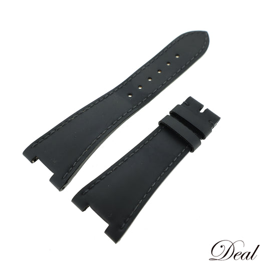 未使用 保管品 PATEK PHILIPPE パテックフィリップ 純正 ラバーベルト 黒 ブラック メンズ 時計ベルト