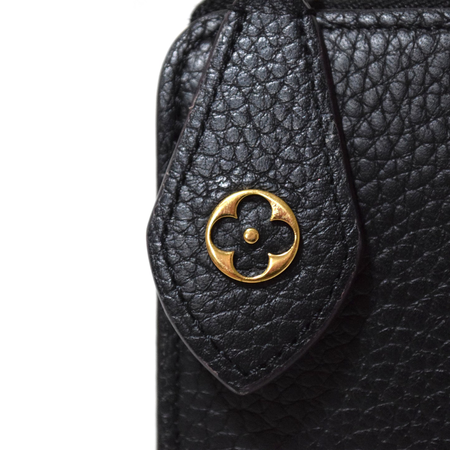 LOUIS VUITTON, Louis Vuitton, Portefeuille Comet, M63102, Trilion Leather, Black, Women's Long Wallet
 LV