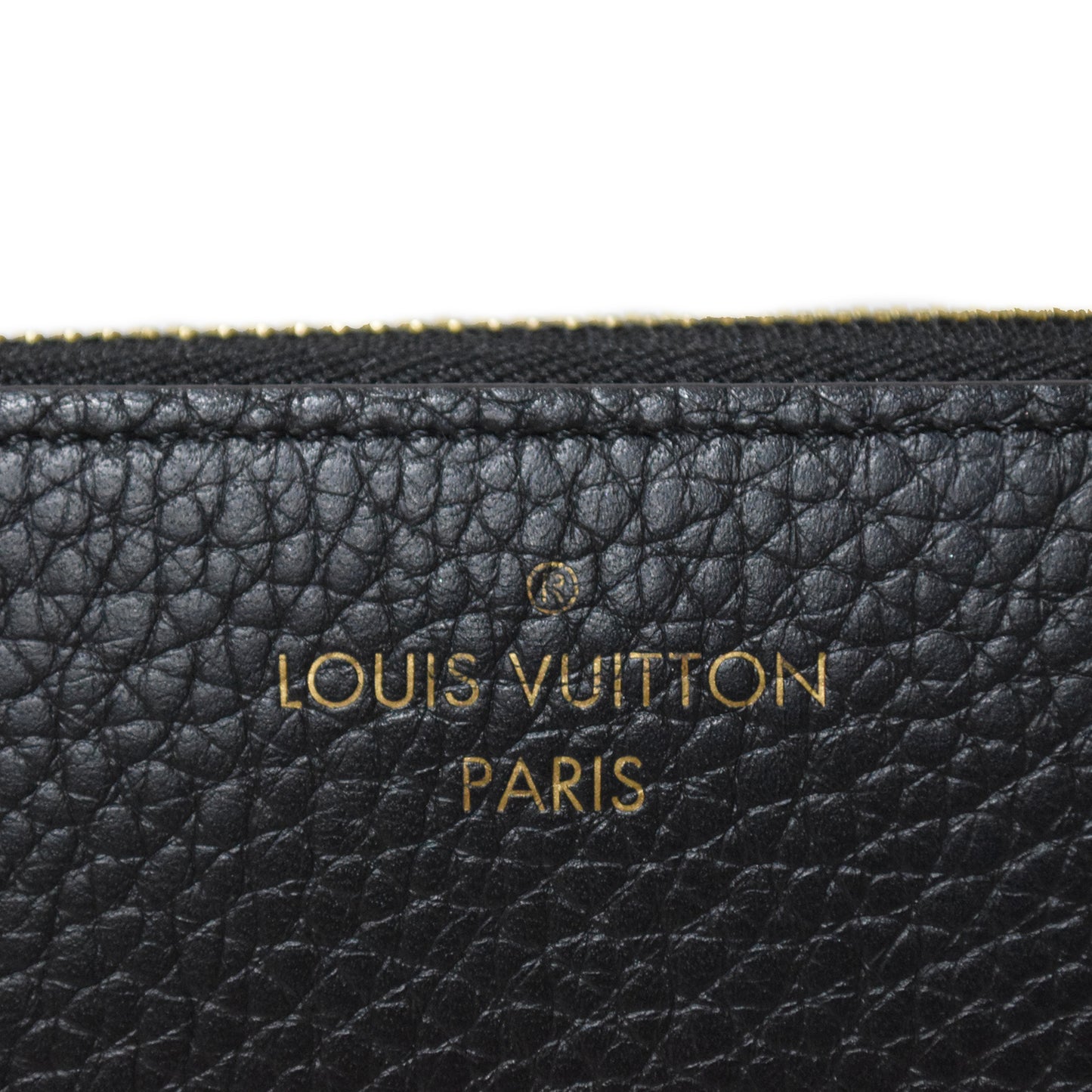 LOUIS VUITTON, Louis Vuitton, Portefeuille Comet, M63102, Trilion Leather, Black, Women's Long Wallet
 LV