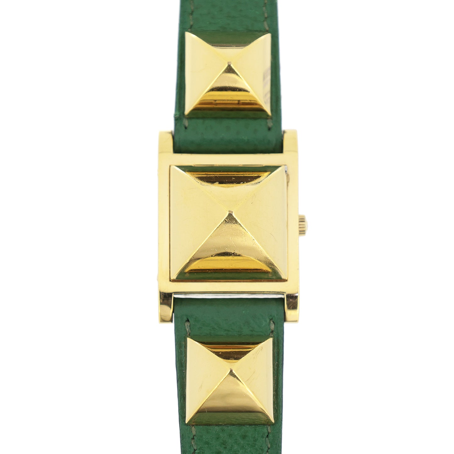 HERMES エルメス メドール ホワイト文字盤 レディース 腕時計