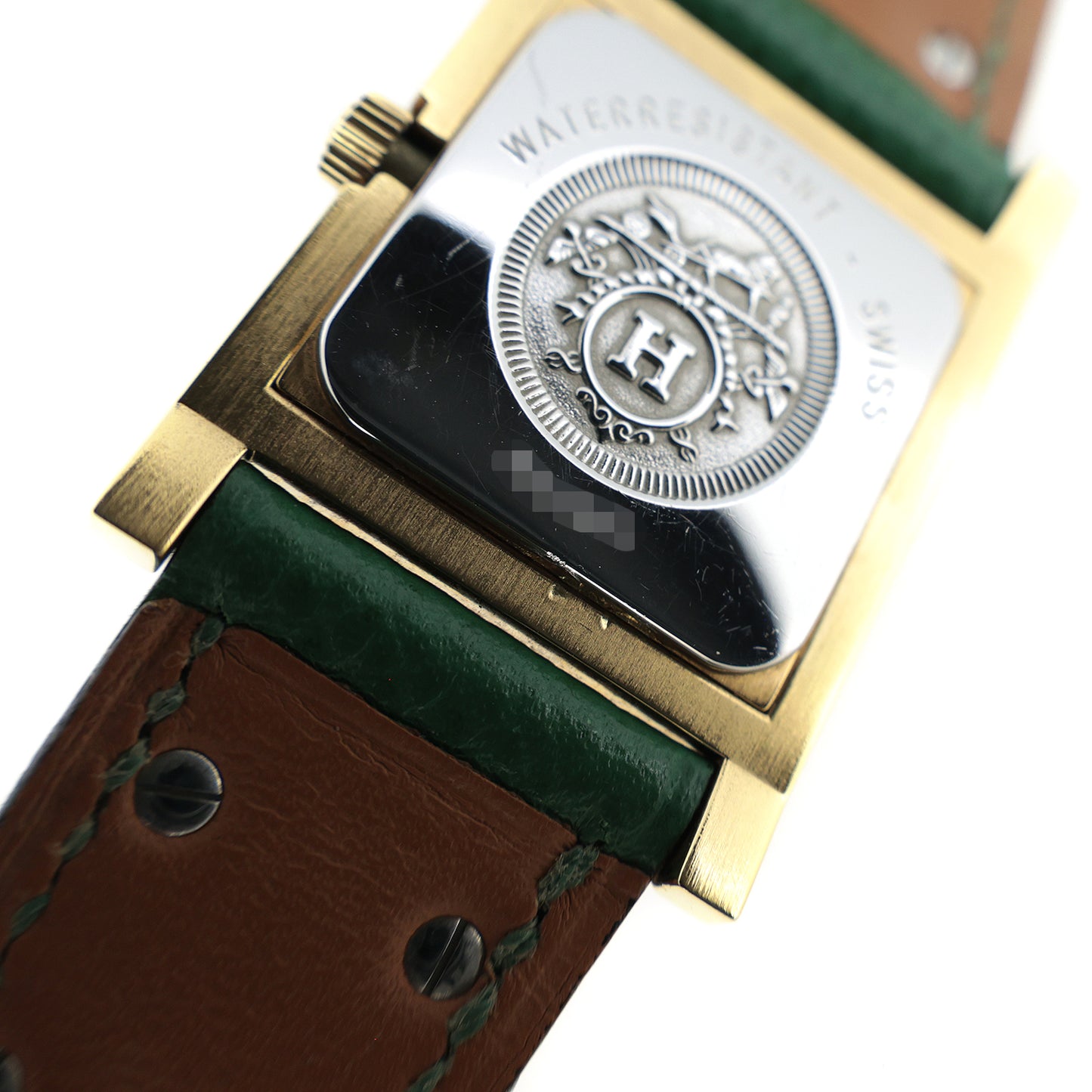 HERMES エルメス メドール ホワイト文字盤 レディース 腕時計