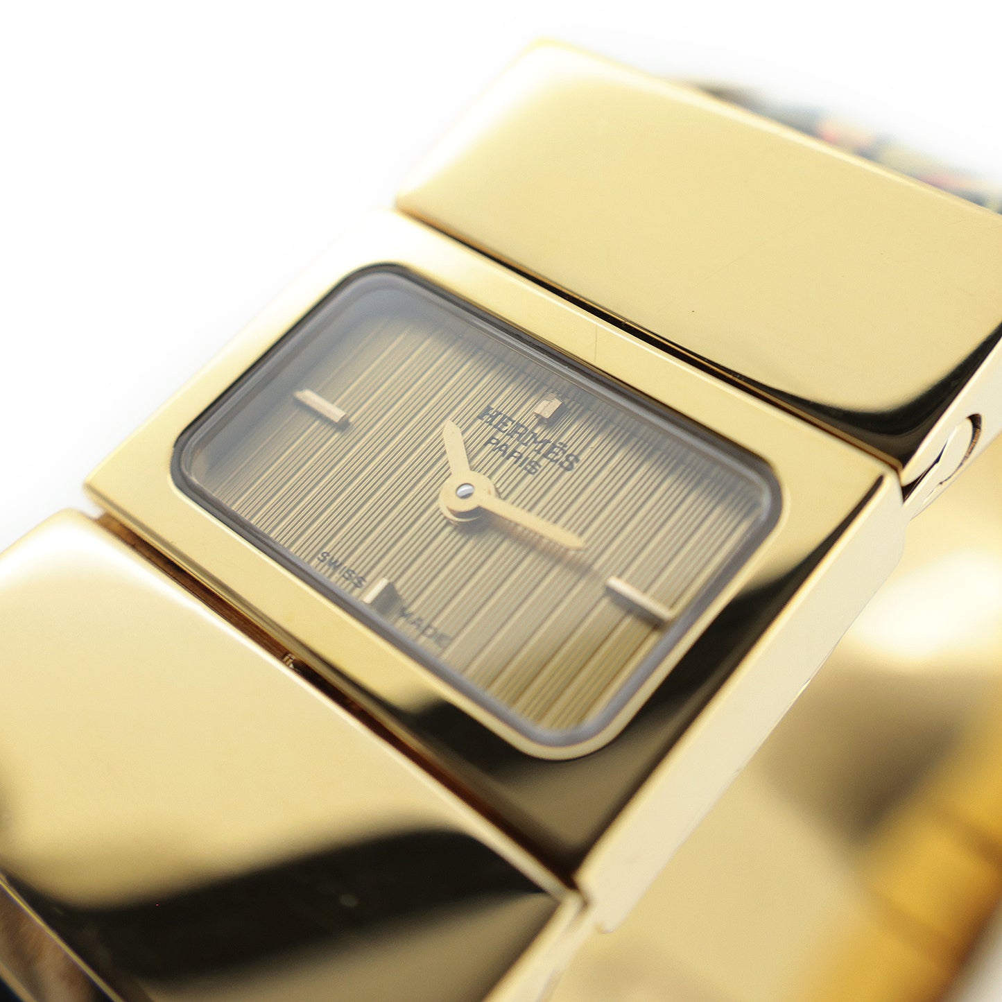 HERMES エルメス  ロケ バングル ウォッチ  LO1.201  七宝焼き  レディース 腕時計