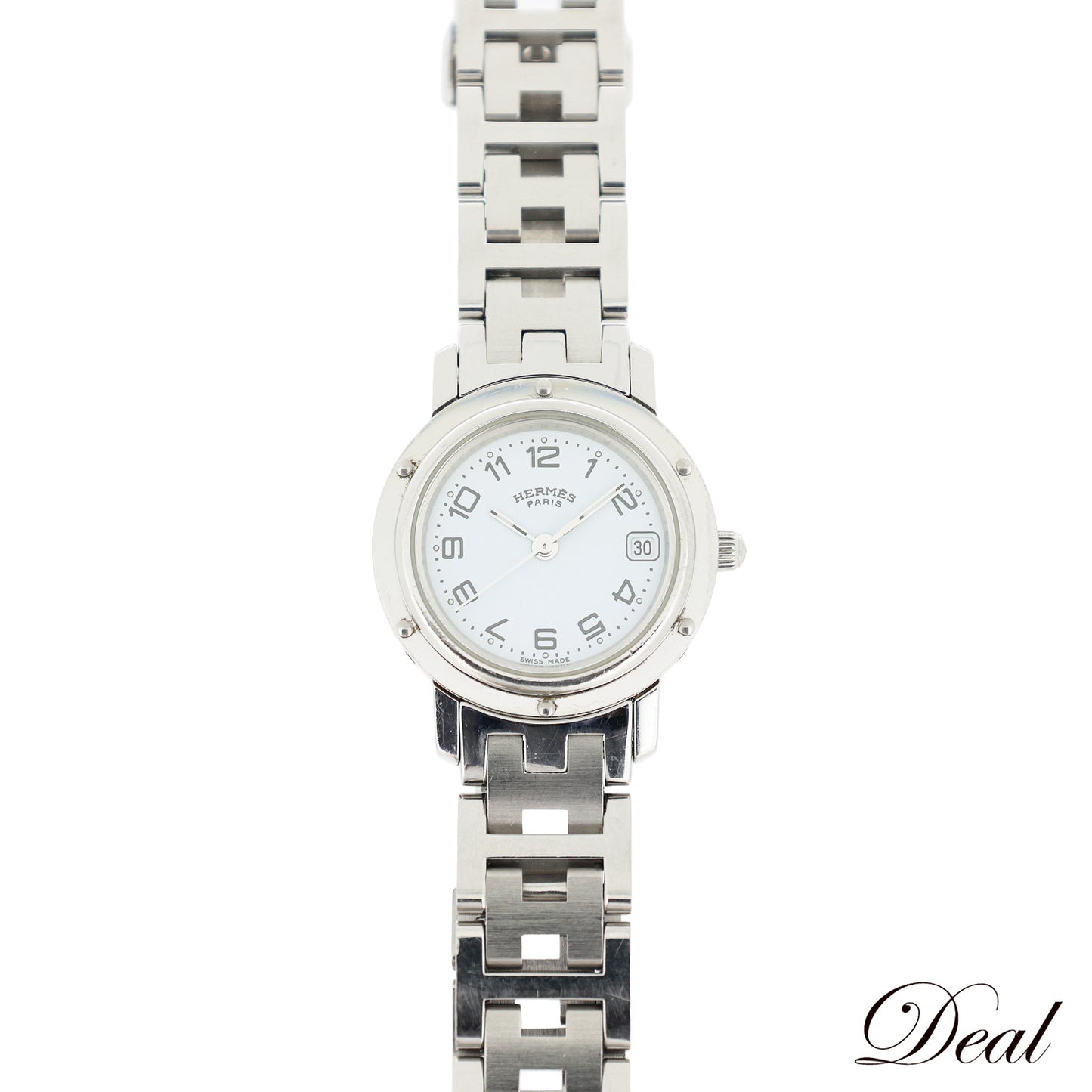 HERMES エルメス クリッパー CL4.210 レディース 腕時計