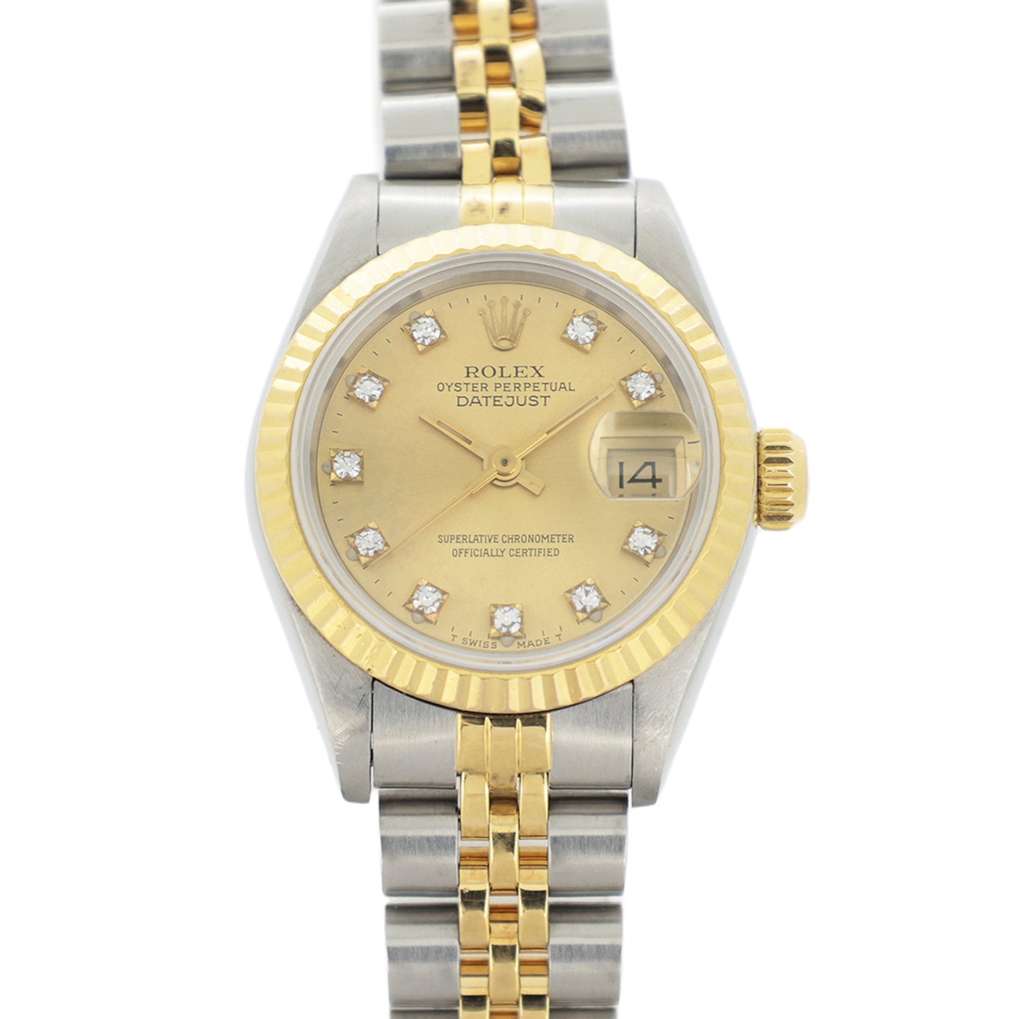 ROLEX ロレックス  デイトジャスト 10PD E  69173G  SS/YG 1990年  レディース 腕時計