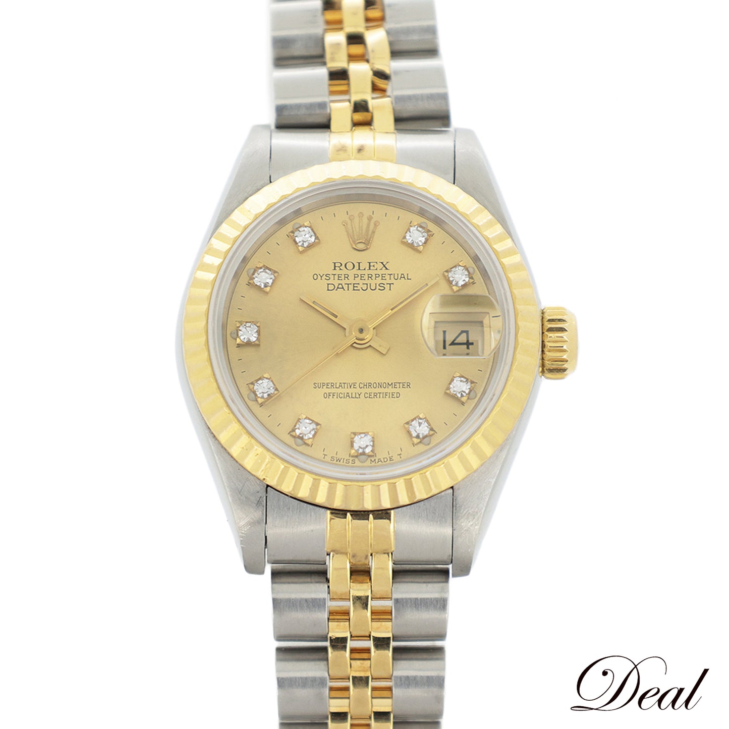 ROLEX ロレックス  デイトジャスト 10PD E  69173G  SS/YG 1990年  レディース 腕時計