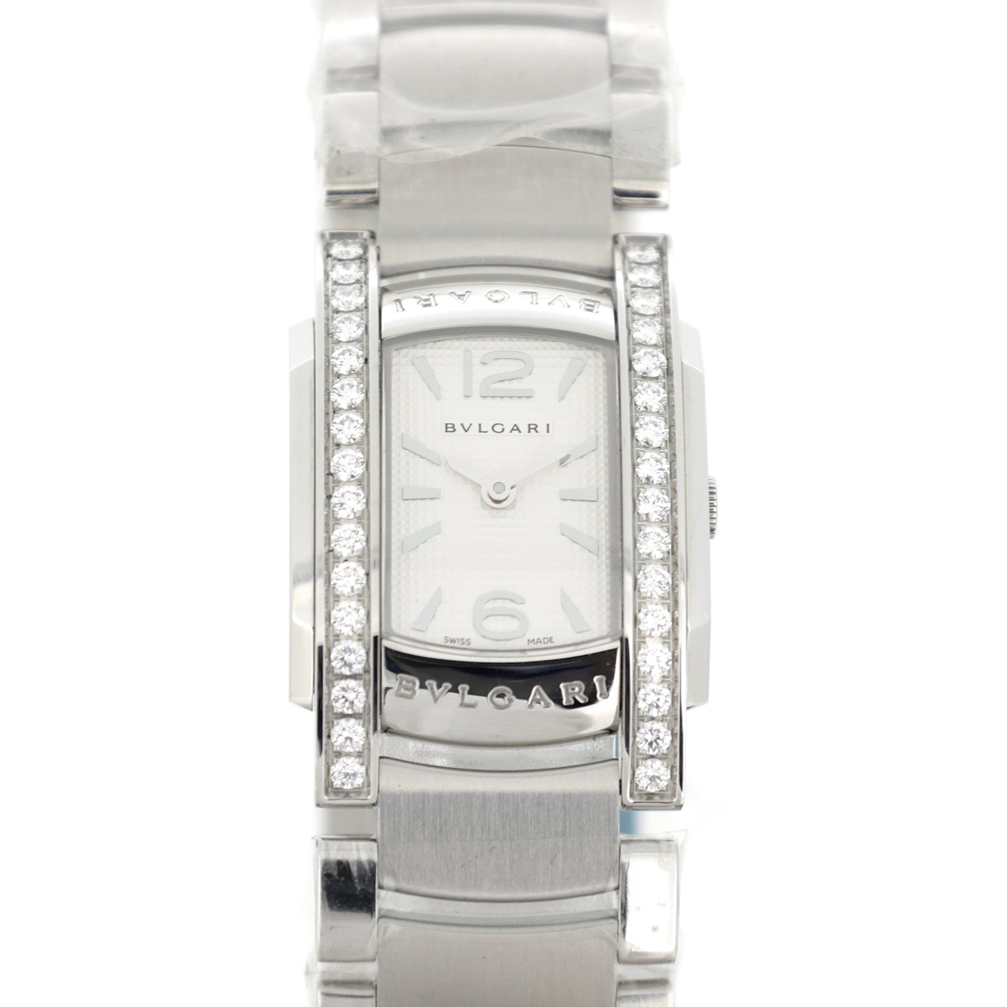 美品 ベゼルダイヤ BVLGARI ブルガリ  アショーマ  AA35S  レディース 腕時計