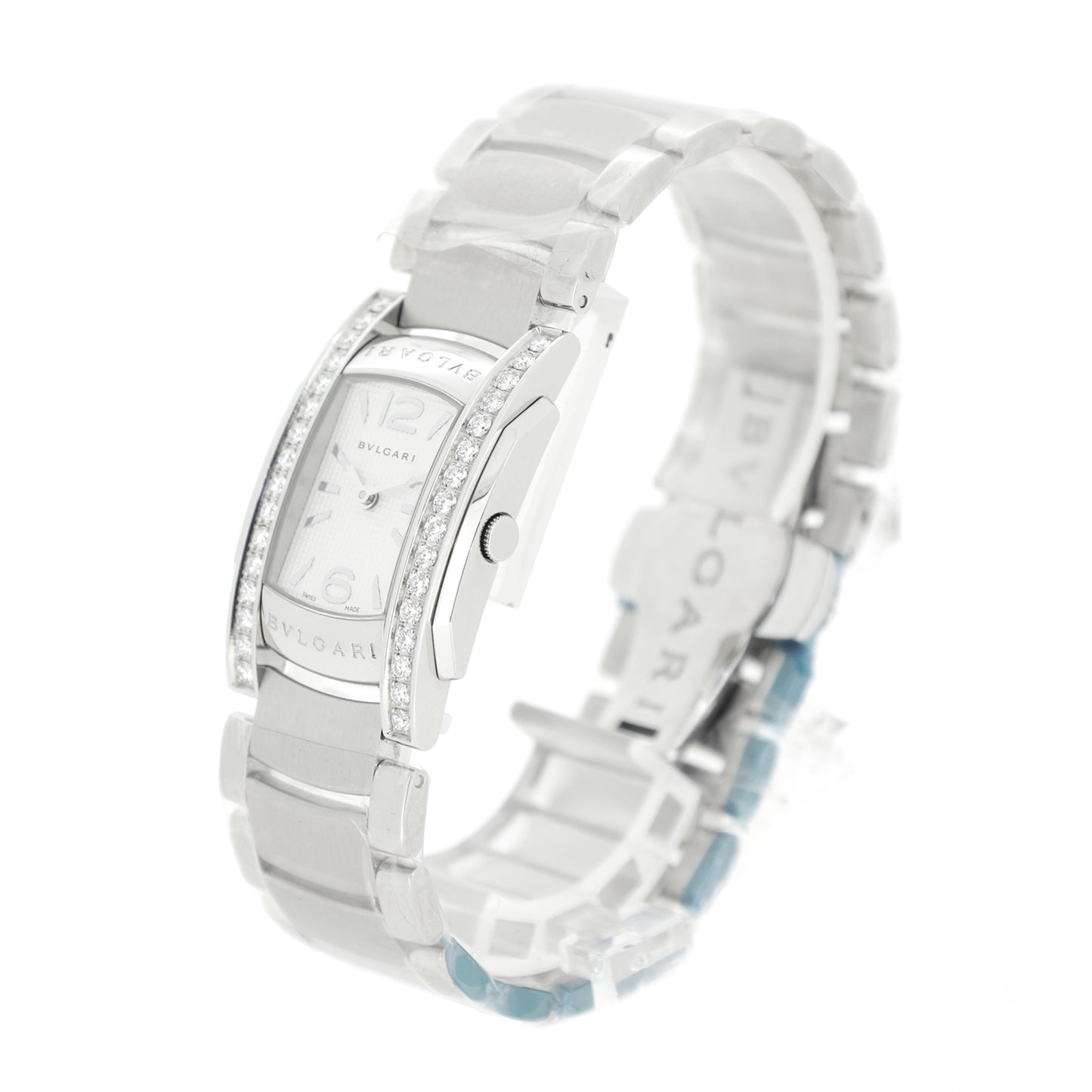 美品 ベゼルダイヤ BVLGARI ブルガリ  アショーマ  AA35S  レディース 腕時計