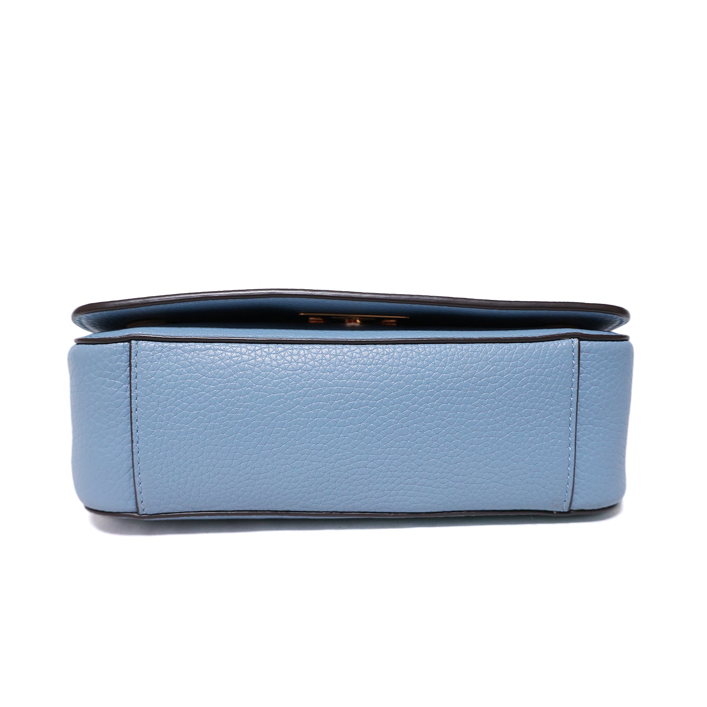 TORY BURCH トリーバーチ ロゴ チェーンショルダー ゴールド金具 ブルー レディース ショルダーバッグ