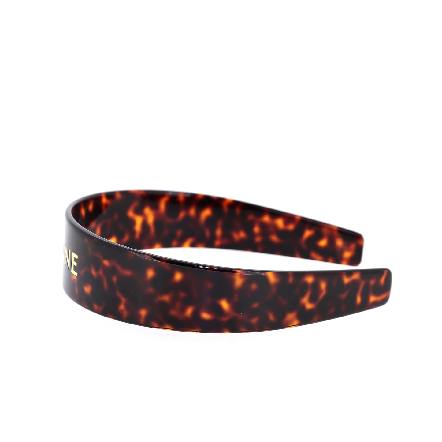 CELINE セリーヌ ロゴ ヘッドバンド 46Y376CEA.19AG ブラウン レディース カチューシャ