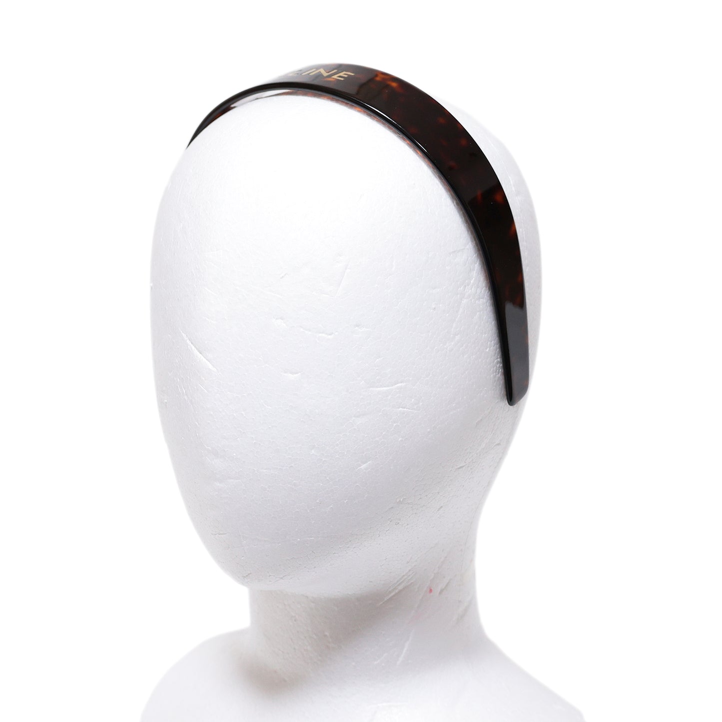 CELINE セリーヌ ロゴ ヘッドバンド 46Y376CEA.19AG ブラウン レディース カチューシャ