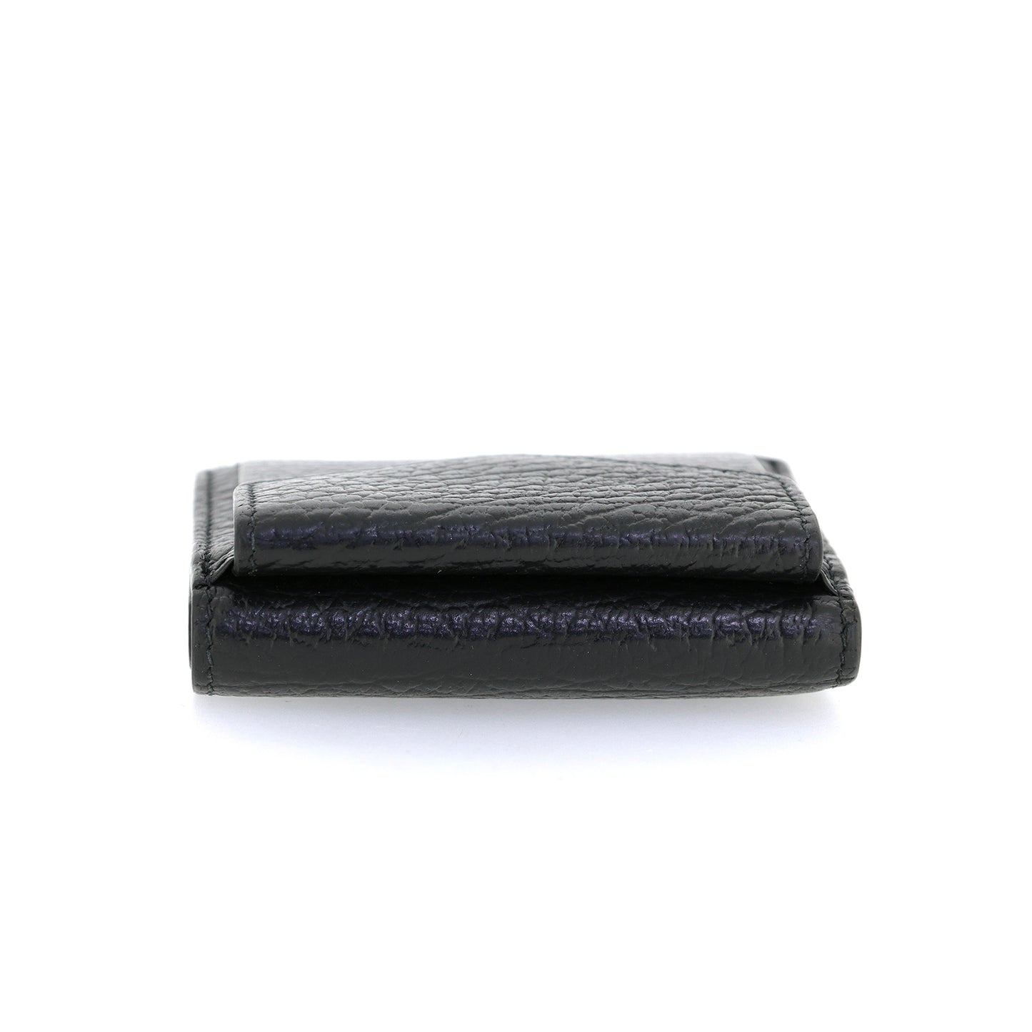 Maison Margiela メゾンマルジェラ 4ステッチ ミニウォレット S56U10150 ユニセックス ブラック メンズ 三つ折り財布